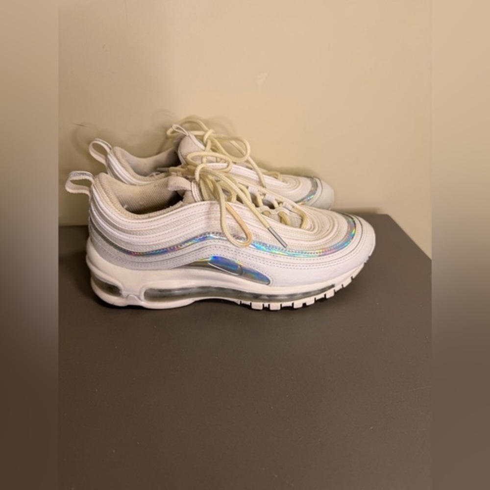 Nike Air Max 97 'Iridescent' Women's Sneakers in Summit White/Metallic Silver